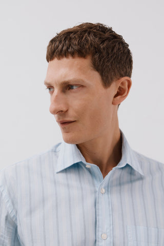 Camisa Manga Larga Estampado Rayas