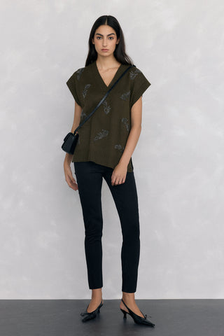 Jeans Push Up con Bolsillos Delanteros