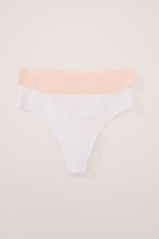 Paquete de 2 Bragas Clásicas de Algodón.