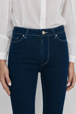 Jeans Flare con Efecto Push Up