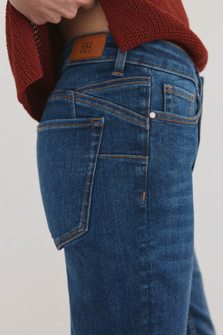 Jeans Push Up con Bolsillos