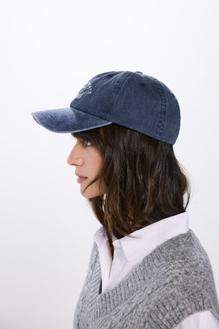 Gorra con Texto Bordado Slow Sundays