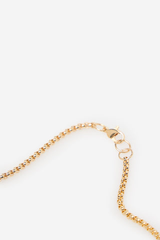 Collar Largo con Detalle Medallas