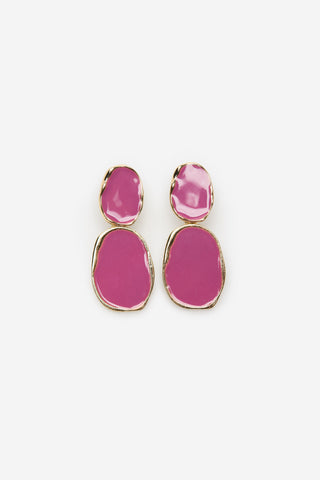 Aretes Largos Esmaltados