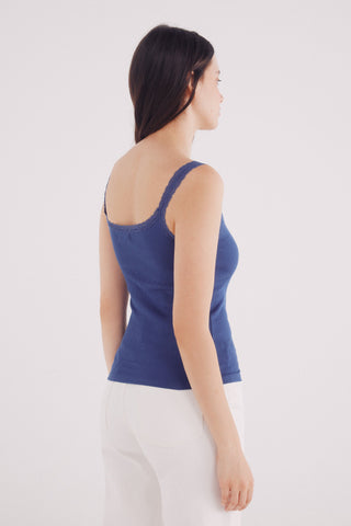 Camiseta Escote Cuadrado de Tirantes