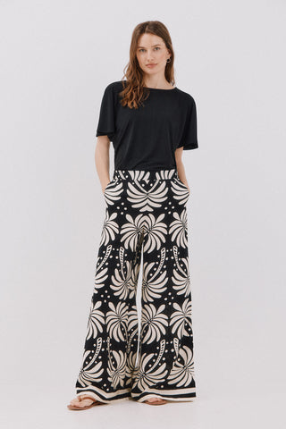 Camiseta Básica Manga con Volante