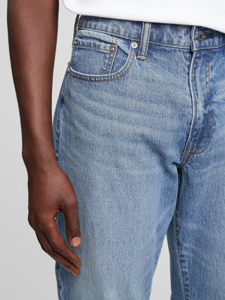 Jeans Slim Fit con Bolsillos