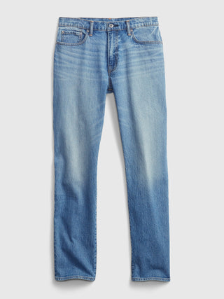 Jeans Slim Fit con Bolsillos