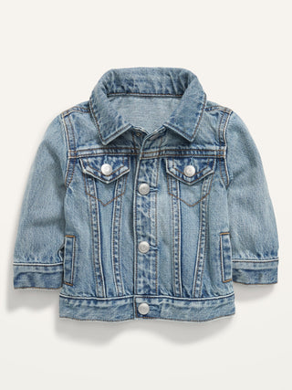 Chaqueta Denim con Bolsillos, Bebé