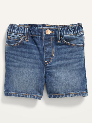 Short Denim con Cintura Elástica, Bebé