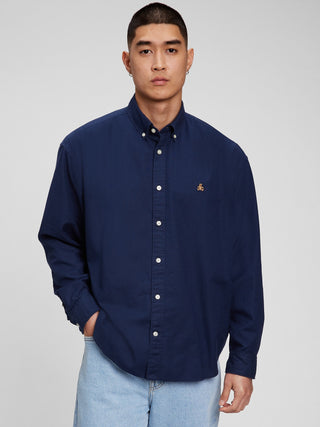 Camisa Manga Larga de Algodón