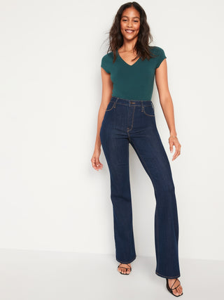 Jeans Acampanados Talle Alto