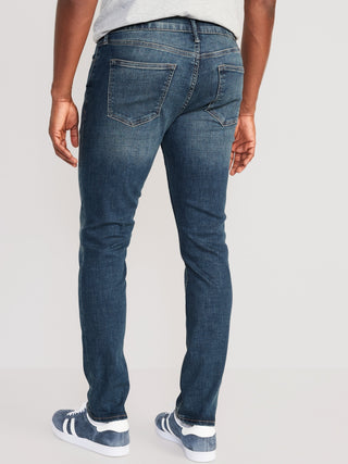 Jeans Ajustados con Efecto Lavado