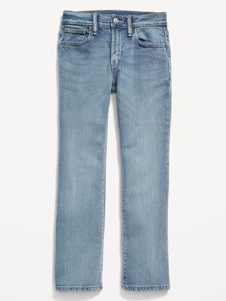 Jeans Rectos Talle Alto, Niño