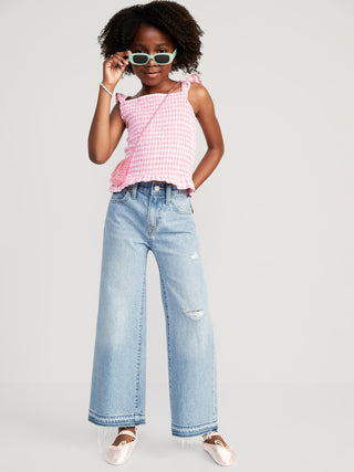 Jeans Acampanado Talle Alto, Niña