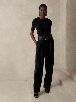 Camiseta Manga Corta de Algodón