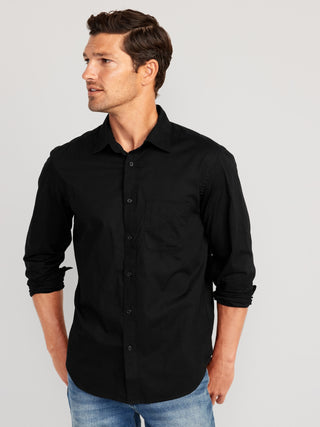 Camisa Manga Larga de Algodón