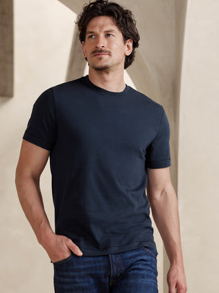 Camiseta Manga Corta de Algodón