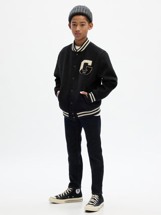 Jeans Skinny Talle Alto con Bolsillos, Niño