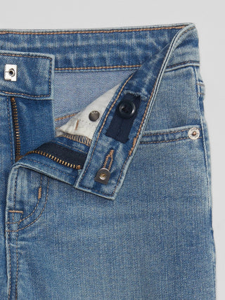Jeans Acampanados Talle Alto, Niña