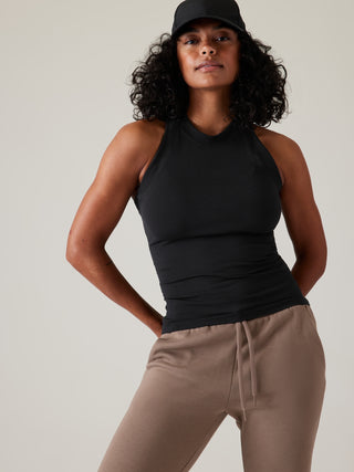 Camiseta sin mangas con Espalda Cruzada