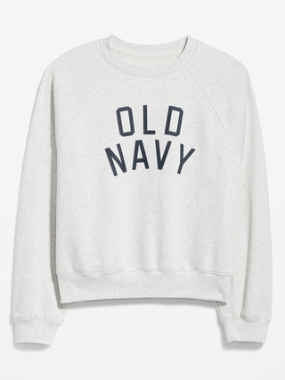 Sudadera Cuello Redondo con Logo