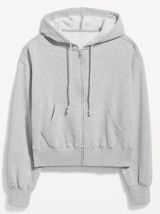 Sudadera con Zipper y Bolsillos