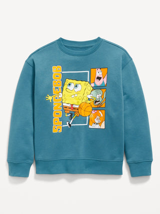 Sudadera Cuello Redondo con Gráfico, Niño