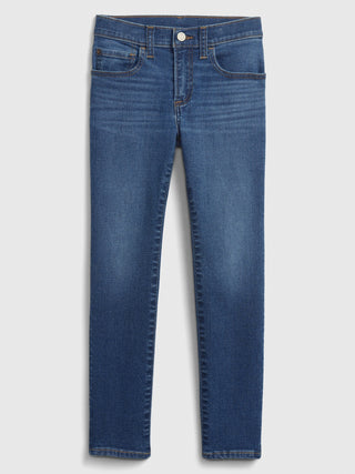Jeans Skinny Talle Alto con Bolsillos, Niño