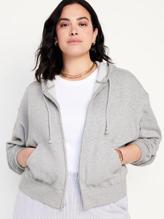 Sudadera con Zipper y Bolsillos