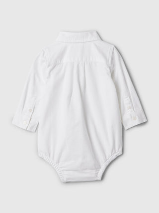 Body Manga Larga con Bordado Oso Brannan, Bebé