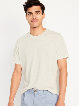 Camiseta Cuello Redondo de Algodón