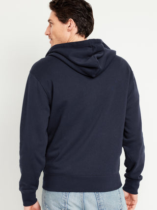 Sudadera Oversize con Zipper y Logo Delantero