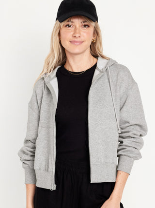 Sudadera con Zipper y Bolsillos