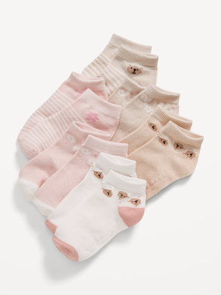 Paquete de 3 Medias con Estampado, Bebé