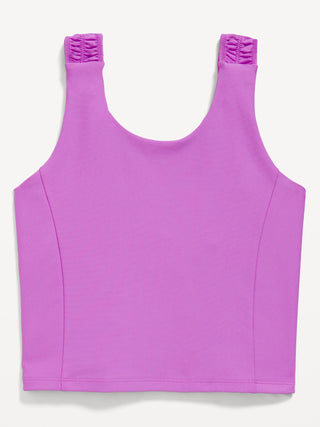 Camiseta Deportiva con Detalle Tirantes, Niña