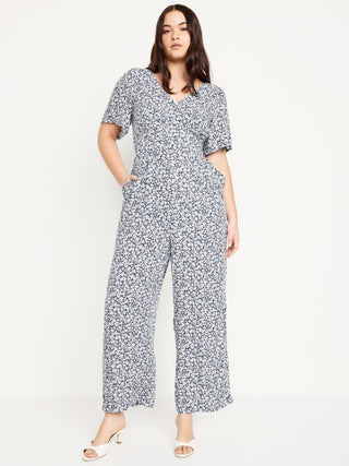 Enterizo Manga Corta con Estampado