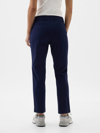 Pantalón Slim Talle Alto con Bolsillos