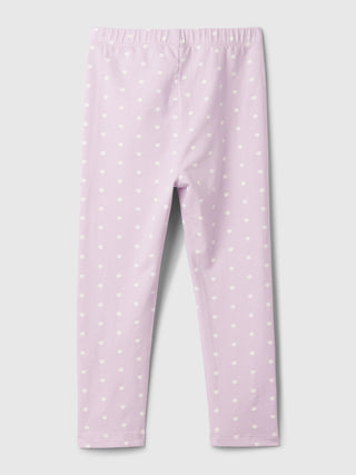 Legging Cintura Elástica con Estampado Floral, Bebé