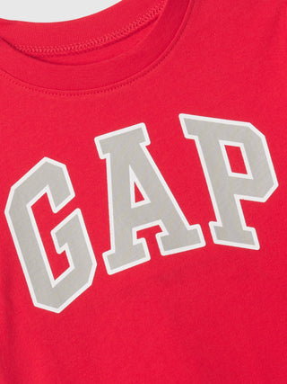 Camiseta Manga Corta con Logo, Niño