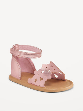 Sandalias con Diseño Floral, Bebé