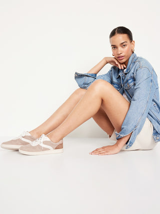 Tenis Acolchadas con Cordones, Mujer