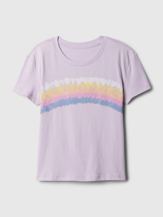 Camiseta Manga Corta con Gráfico, Niña