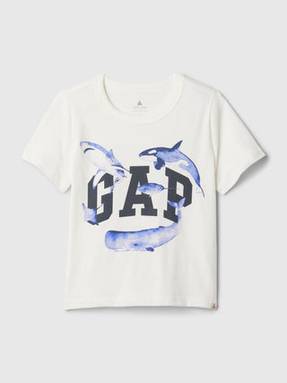 Camiseta Manga Corta con Gráfico, Bebé