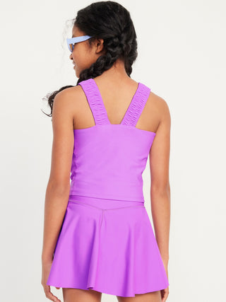 Camiseta Deportiva con Detalle Tirantes, Niña