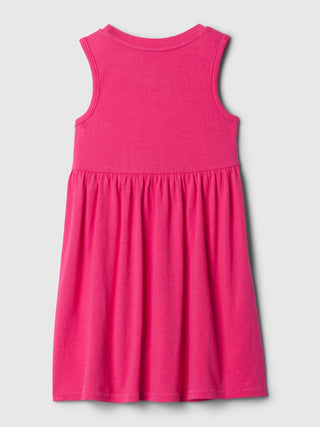Vestido sin Mangas con Logo, Niña