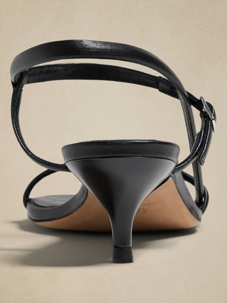 Sandalias de Piel con Hebilla