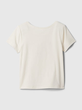 Camiseta Manga Corta con Logo Delantero.