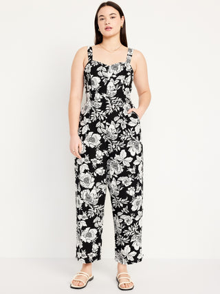 Enterizo con Escote Corazón Estampado