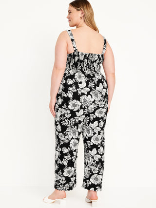 Enterizo con Escote Corazón Estampado